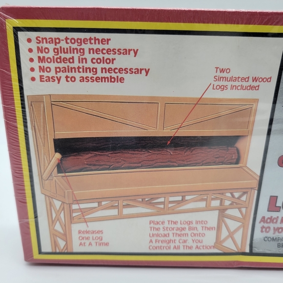 HO Scale Operating Log Loader - Picture 2 of 6